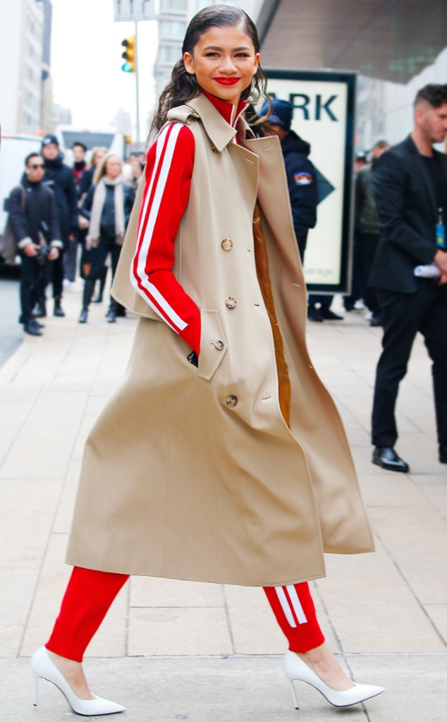 Photos from Best Celeb Street Style From NYFW Winter 2018