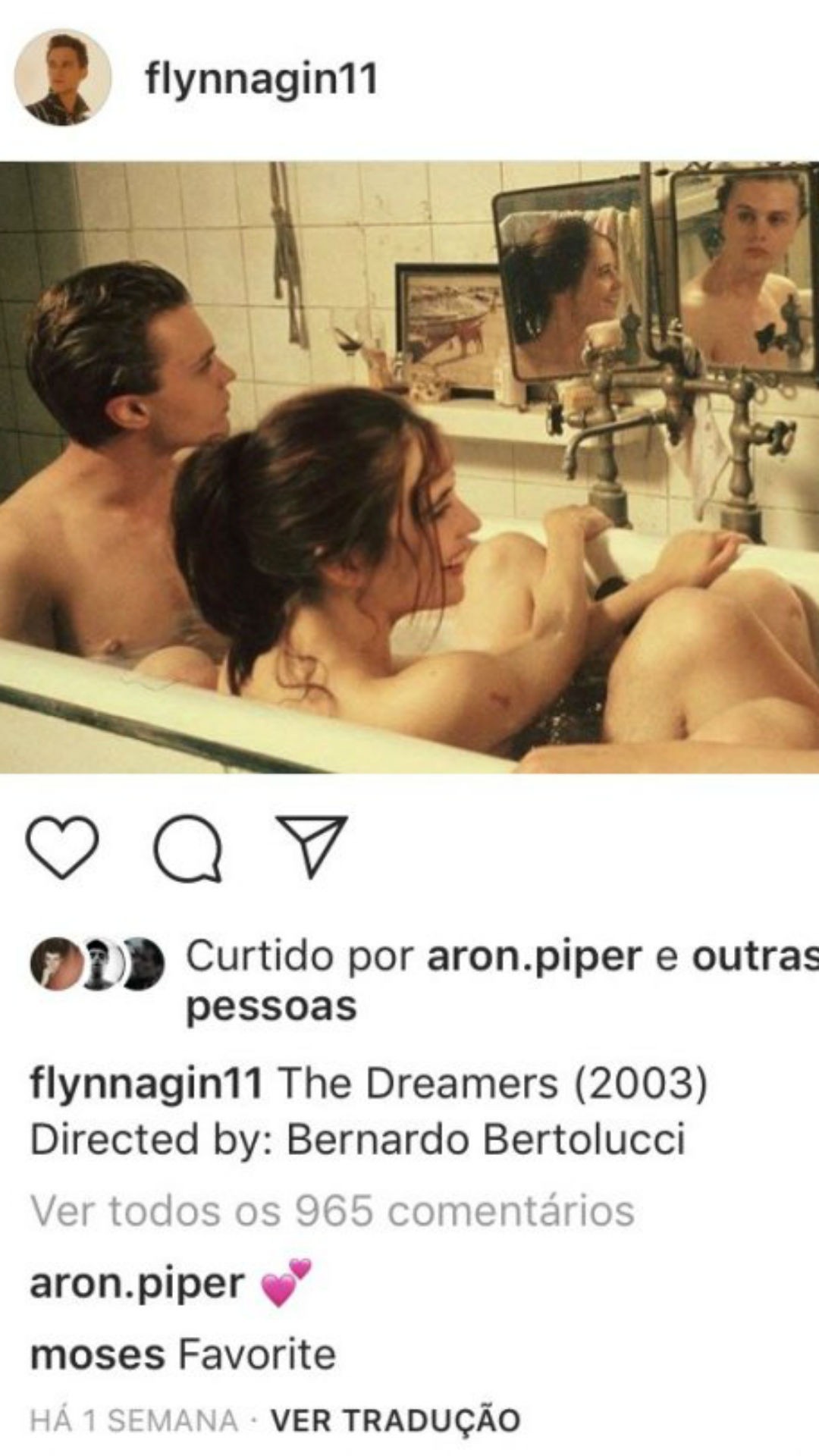 Brandon Flynn, Arón Piper, Instagram