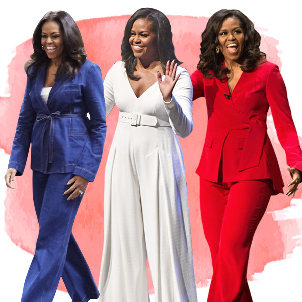 Photos from Michelle Obama's Becoming Press Tour Fashion