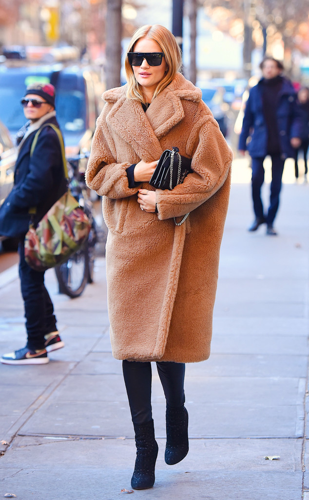 Photos from The Brown Shearling Coat All the Celebs Are Wearing - E ...