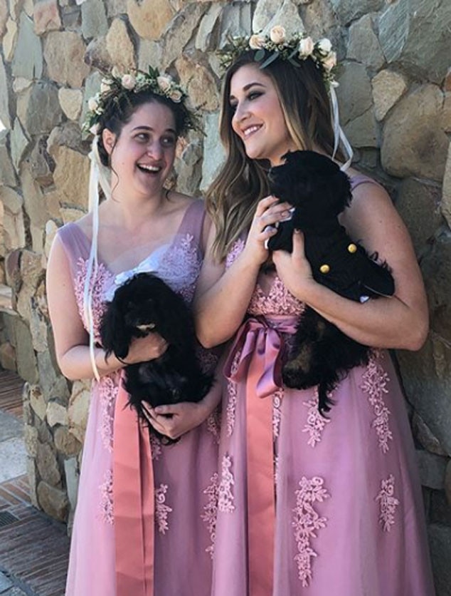 Bridesmaids! from Amy Schumer and Chris Fischer Wedding