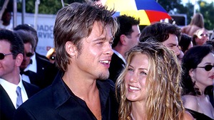 Brad Pitt, Jennifer Aniston, 1999 Emmy Awards
