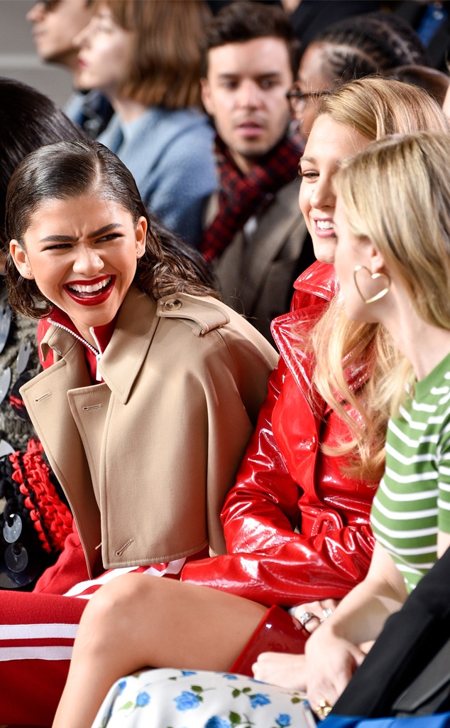 Zendaya Wasn't Scowling at Blake Lively and Emily Blunt