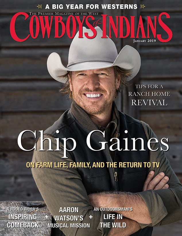 Chip Gaines, Cowboys & Indians Magazine, January 2019, Cover