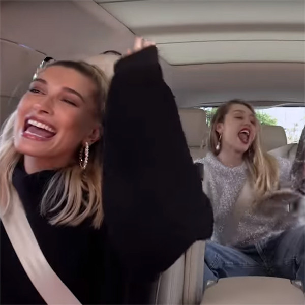 Miley Cyrus Crashes Kendall And Haileys Carpool Karaoke Ep