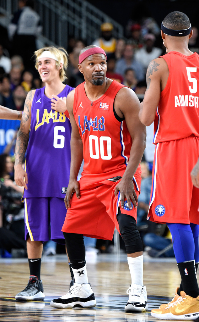 Justin Bieber plays at All-Star Celebrity basketball game - China