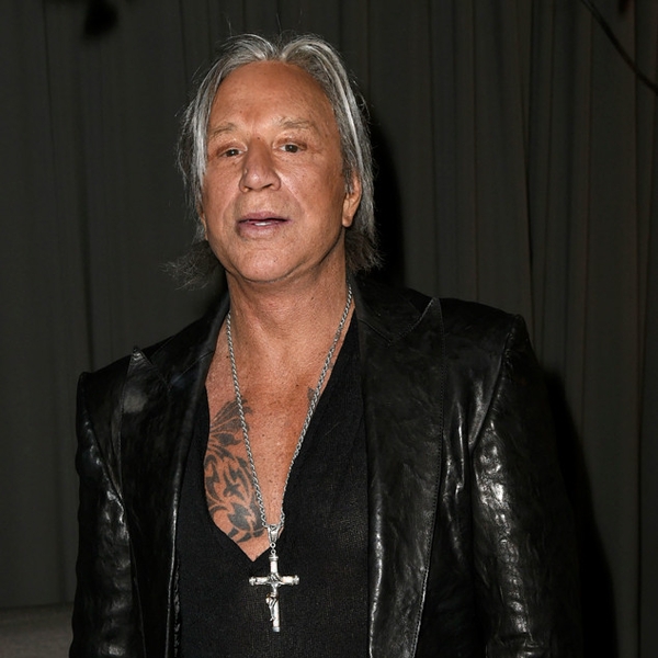 Mickey Rourke from Celebs at 2018 NBA All-Star Weekend Parties | E! News