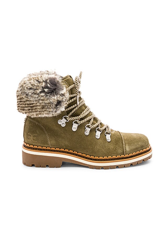 tory burch cooper shearling boot