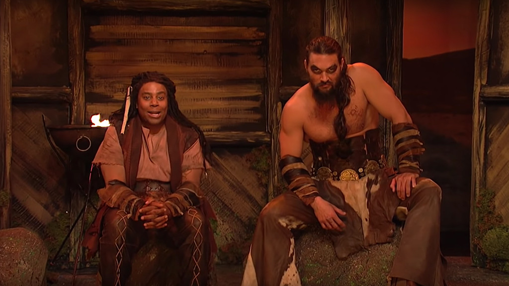 Jason Momoa Reprises Game Of Thrones Role On Snl E Online Uk
