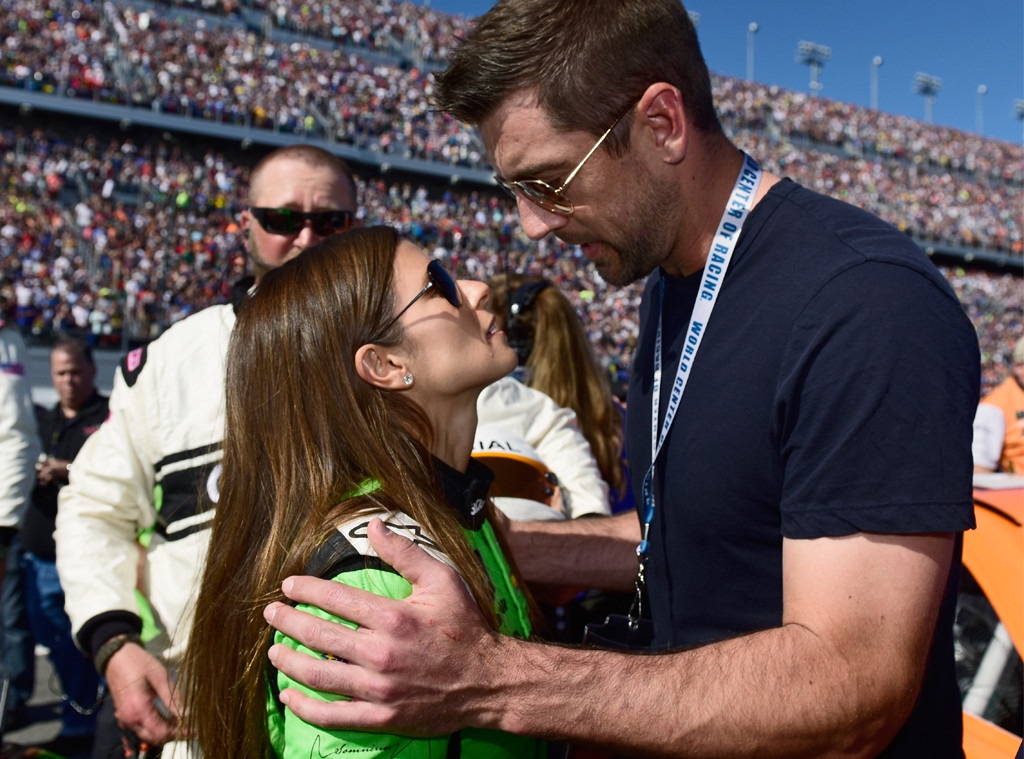 Danica Patrick, Aaron Rodgers