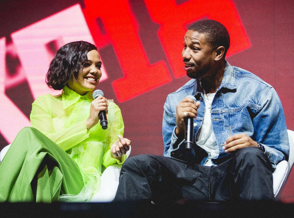 Michael B Jordan, Tessa Thompson, Justice Smith, CCXP 2018