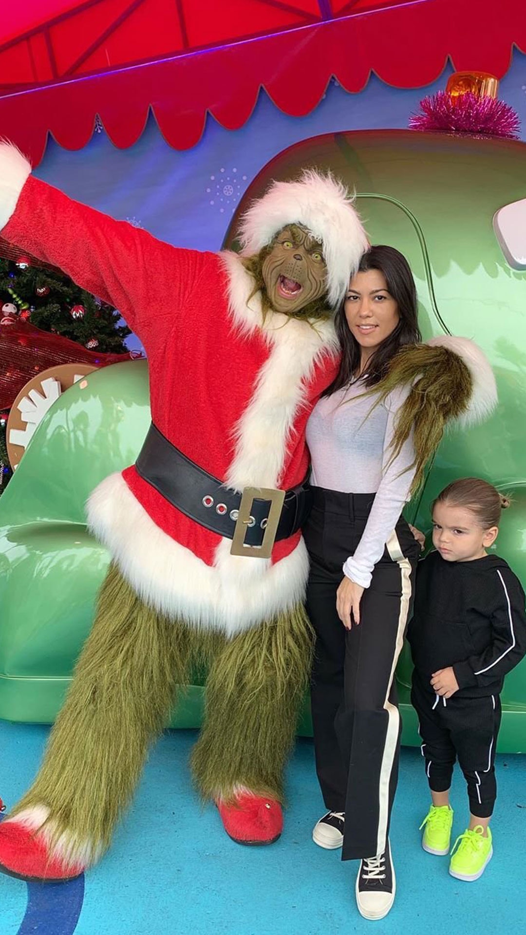 the grinch costume kids