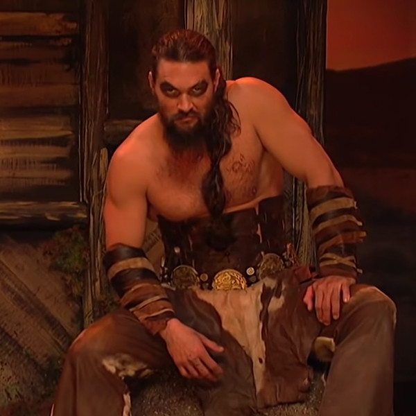 Jason Momoa Reprises Game Of Thrones Role On Snl E News