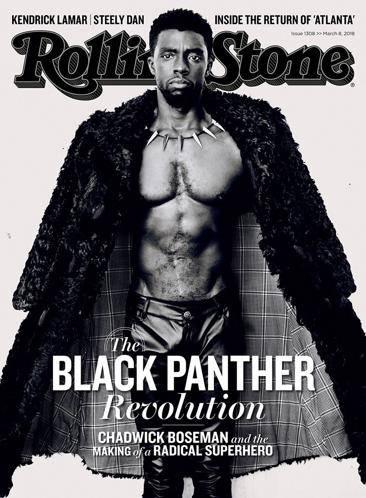 Chadwick Boseman S Rolling Stone Cover Is Jaw Dropping E News