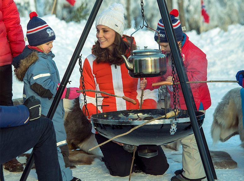 Kate Middleton, Prince William, Ski Slopes