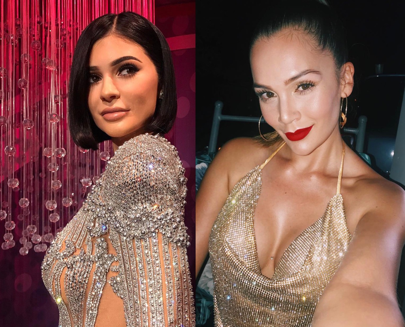 Kylie jenner figura de cera, Lina Tejeiro