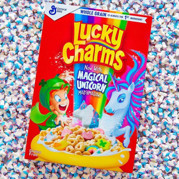 Meet the Newest Lucky Charms Addition: A Unicorn Marshmallow