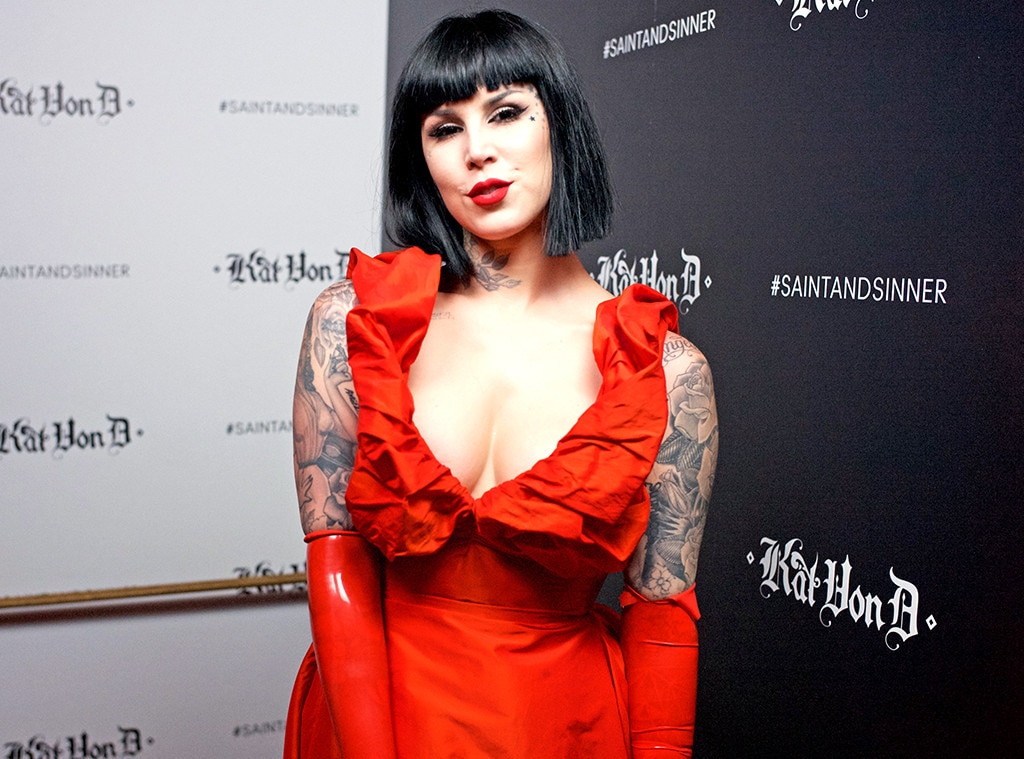 Kat Von D Expecting First Baby with Husband Leafar Seyer