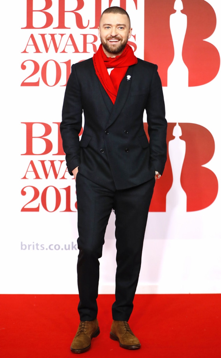 Justin Timberlake, 2018 Brit Awards