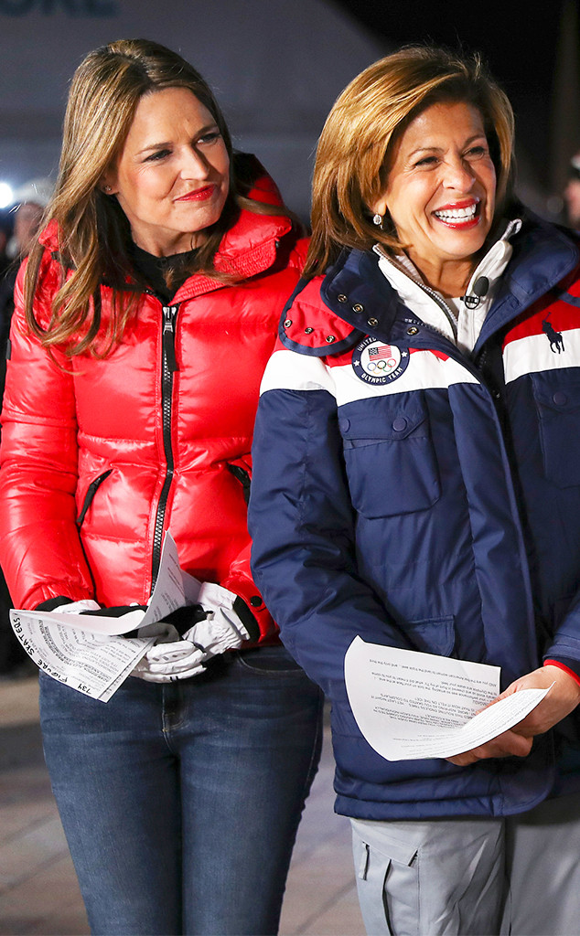 Savannah Guthrie, Hoda Kotb, 2018 Winter Olympics