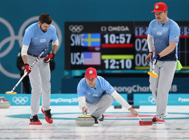 U.S. men's curling team, 2018 Winter Olympics