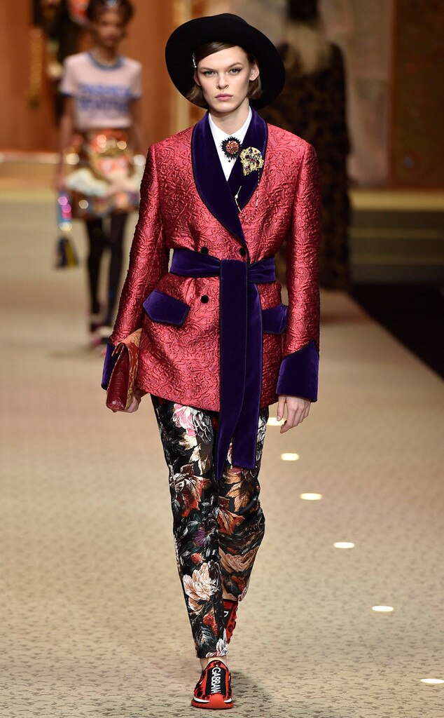 Dolce & Gabbana from Best Looks from Milan Fashion Week Winter 2018 | E ...