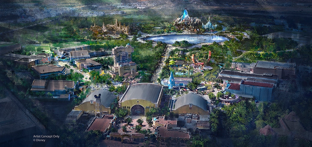 Disneyland Paris, Rendering