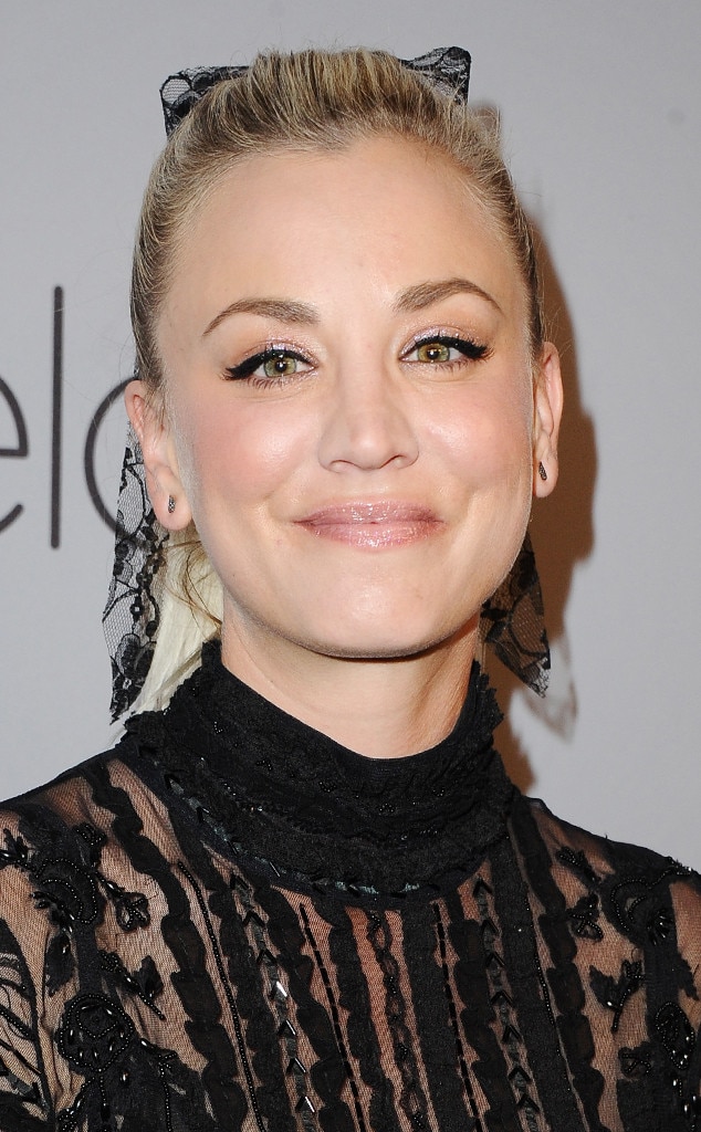 Kaley Cuoco from Best Eye Creams, Serums and Treatments on the Red