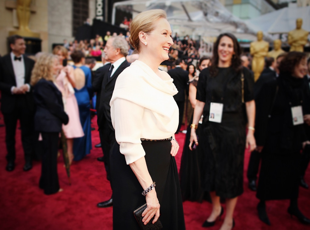 ESC: Meryl Streep, Oscars, Dresses, 2014