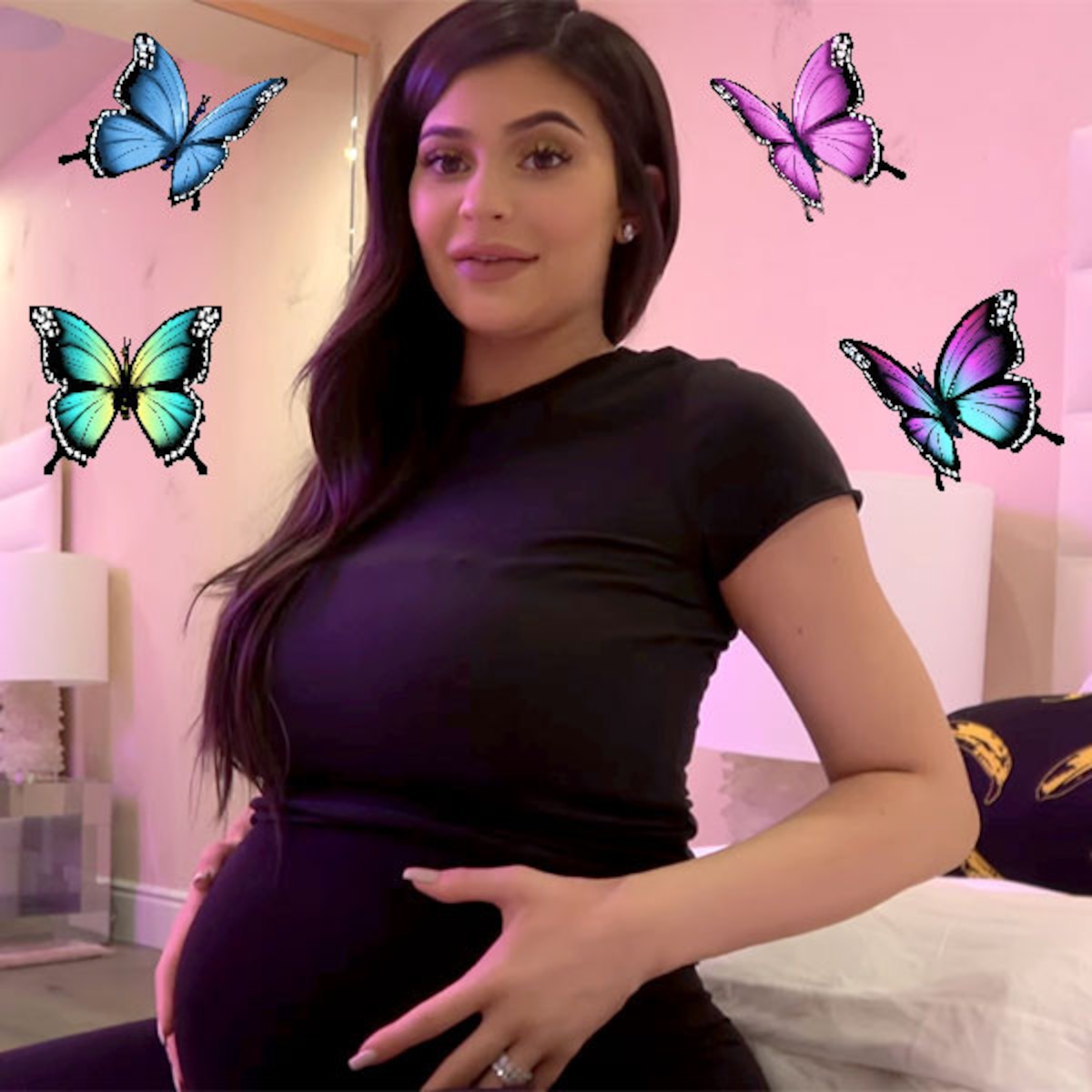 Kylie Jenner Baby Name Theories Include Butterfly Monarch And Posie E Online