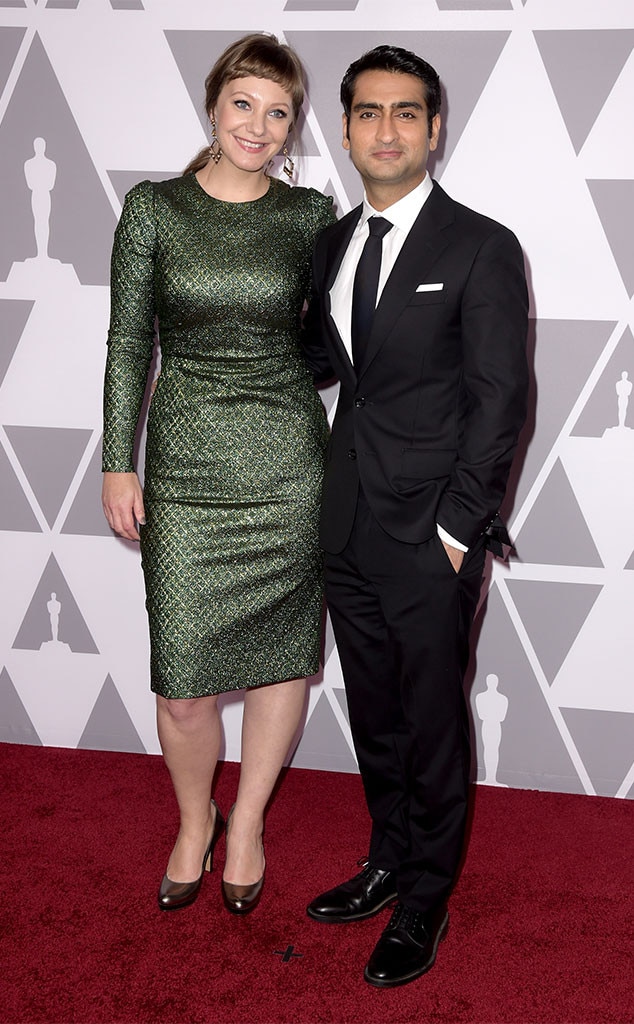 Emily V. Gordon & Kumail Nanjiani from Oscars 2018 Nominees Luncheon