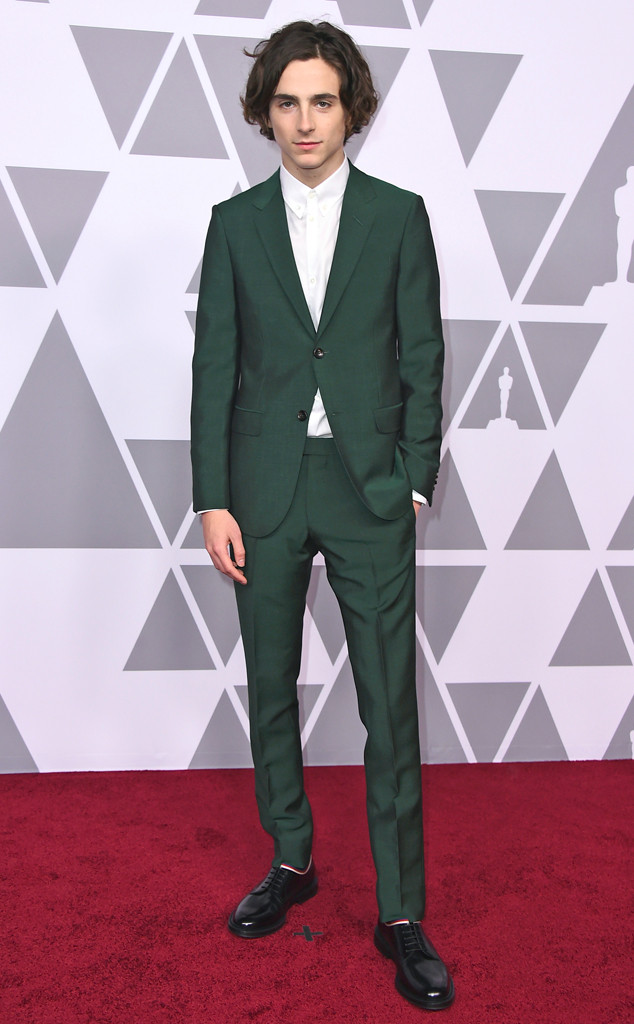 It Was All About What Timmy Chalamet Didn't Wear (A Shirt!) on the 2022  Oscars Red Carpet