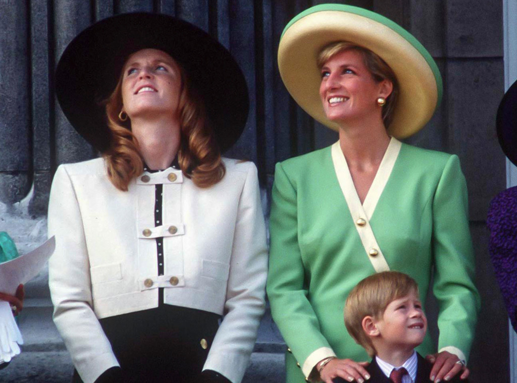 Princess Diana, Sarah Ferguson, Prince Harry 