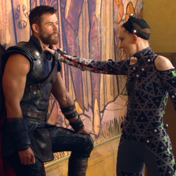 Go Behind The Scenes Of Thor: Ragnarok With Cate Blanchett - E! Online - UK