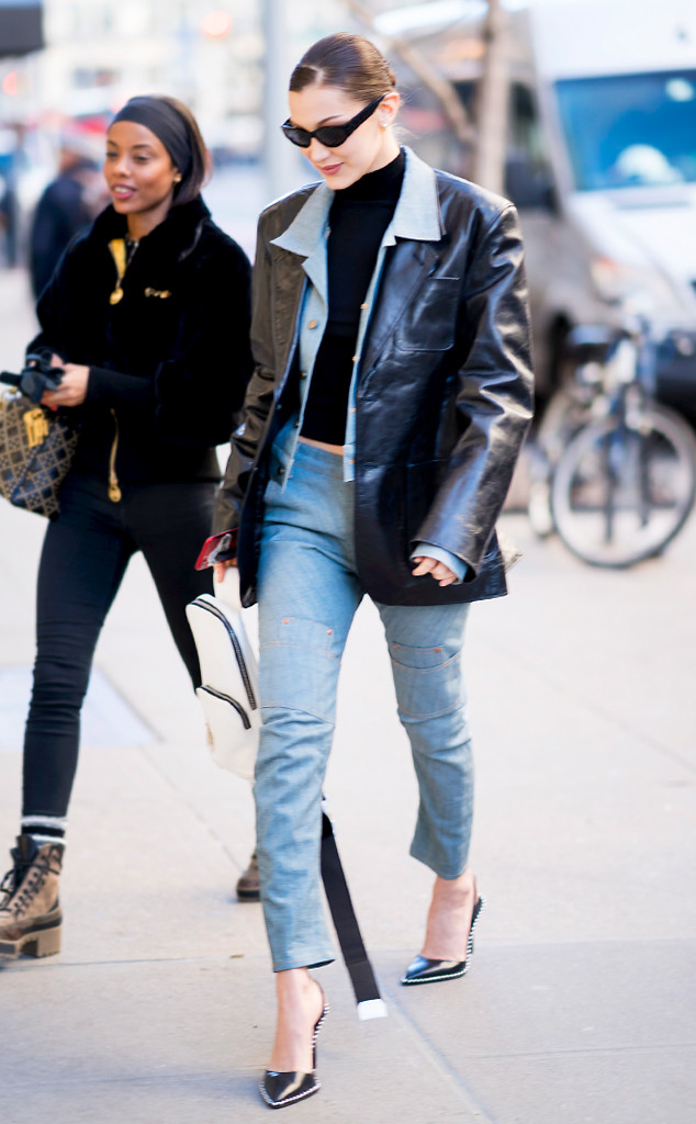 Bella Hadid's Street Style at New York Fashion Week