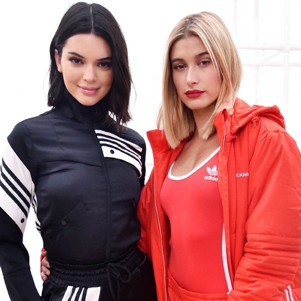 Kendall jenner adidas store tracksuit