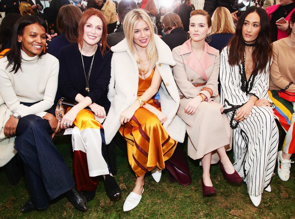 Liya Kebede, Julianne Moore, Sienna Miller, Zoey Deutch, Maggie Q & Liu ...