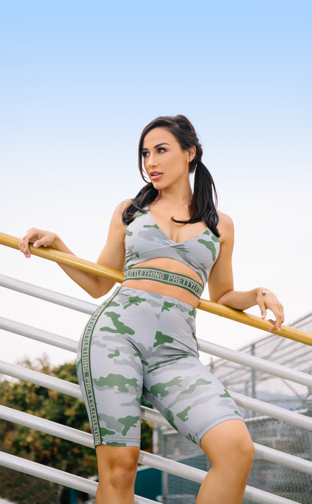 Army Girl From Ana Cheri Models Prettylittlething Fitness Line E News