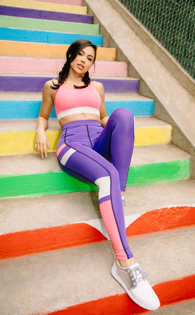 80s Girl From Ana Cheri Models Prettylittlething Fitness Line E News 