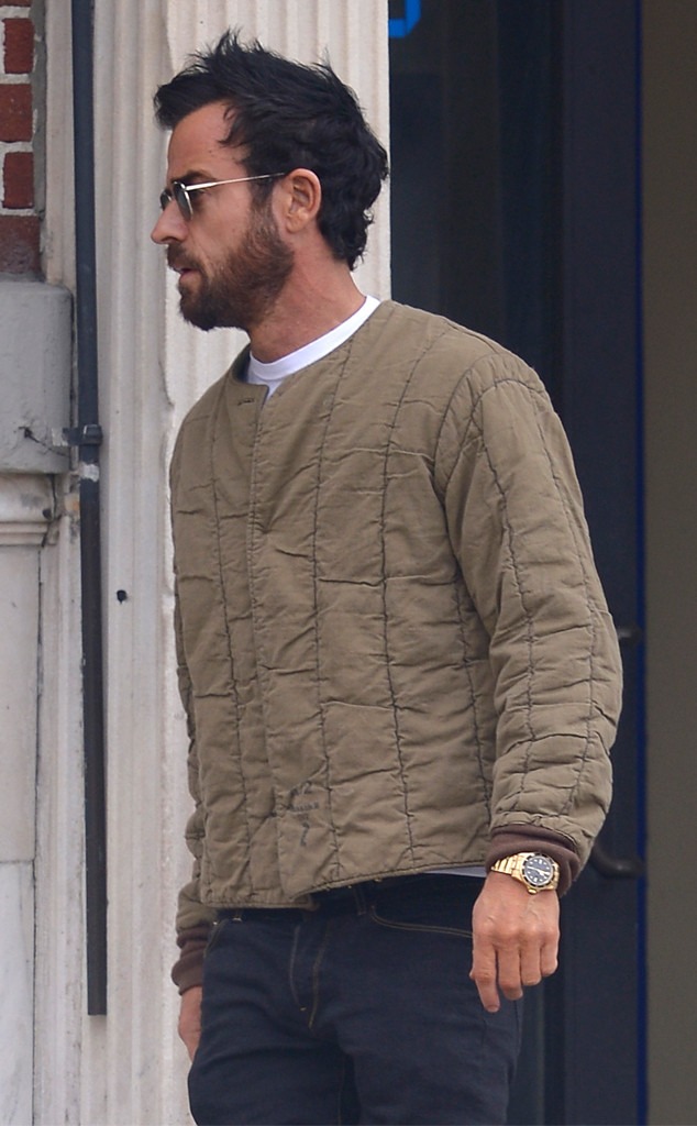 Justin Theroux, No Ring