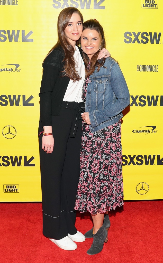 Christina Schwarzenegger & Maria Shriver from SXSW 2018: Star Sightings