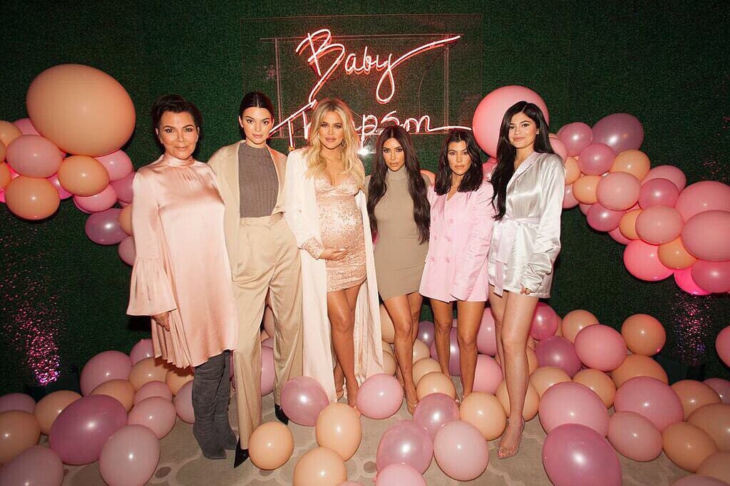 Khloe Kardashian, Family, Baby Shower, Pregnant