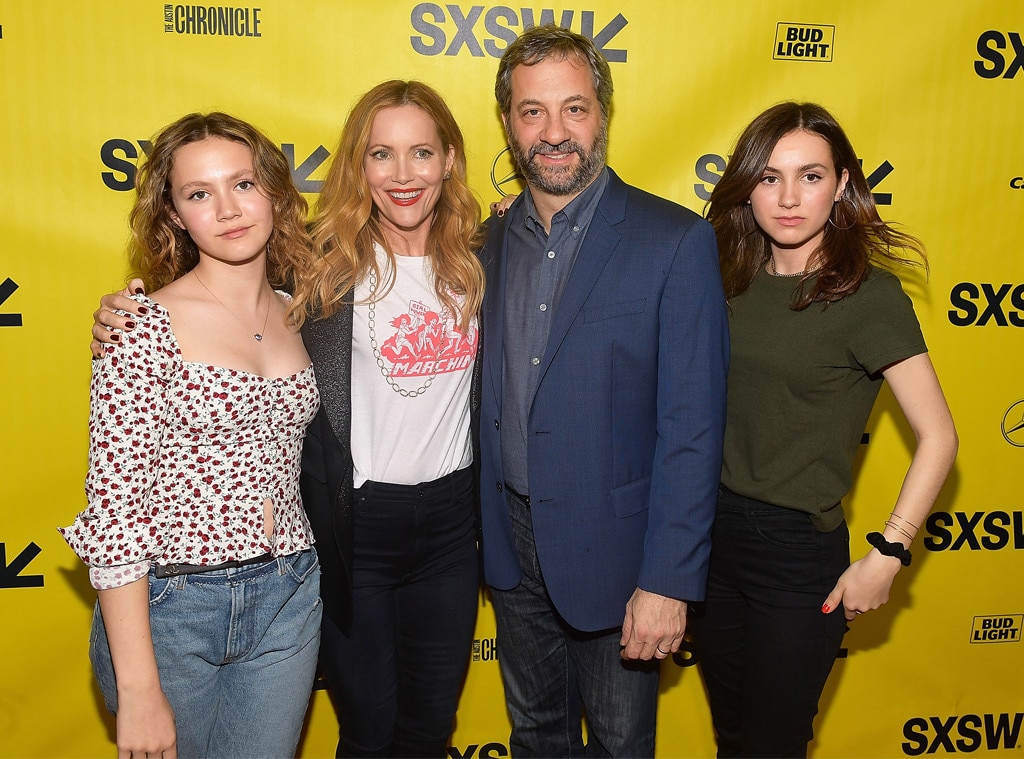 Judd Apatow, Leslie Mann, Iris Apatow and Maude Apatow from SXSW 2018 ...