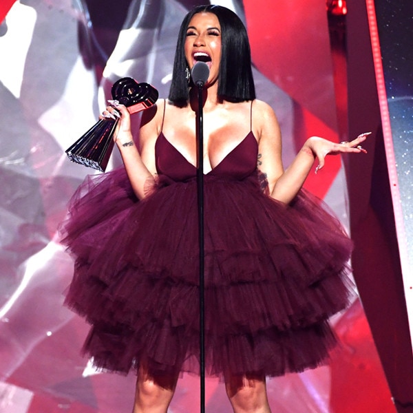 Cardi b 2025 iheartradio dress