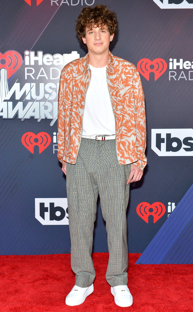 Charlie Puth from 2018 iHeartRadio Music Awards Red Carpet Fashion | E ...