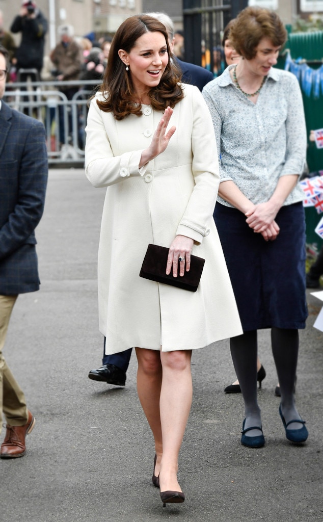 Monochrome Mom from Kate Middleton's Third Pregnancy Style | E! News