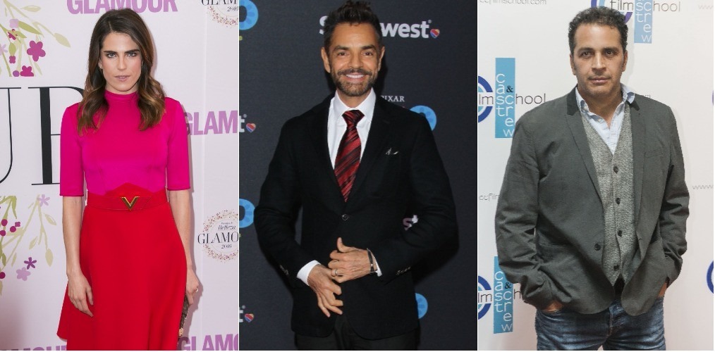 Karla Souza, Eugenio Derbez, Gustavo Loza