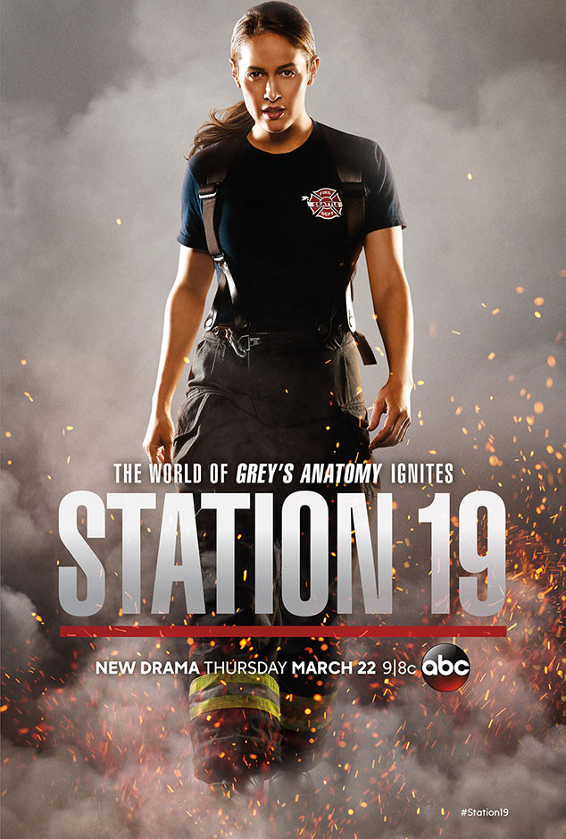 A Hero Emerges With Grey's Spinoff Station 19's Poster