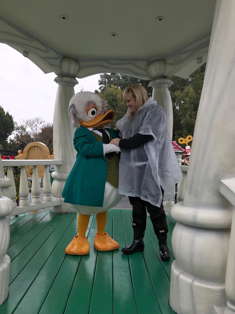 Rebel Wilson, Scrooge McDuck, Disneyland