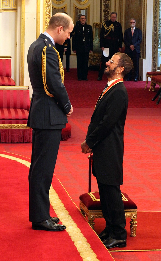 Prince William, Sir Ringo Starr